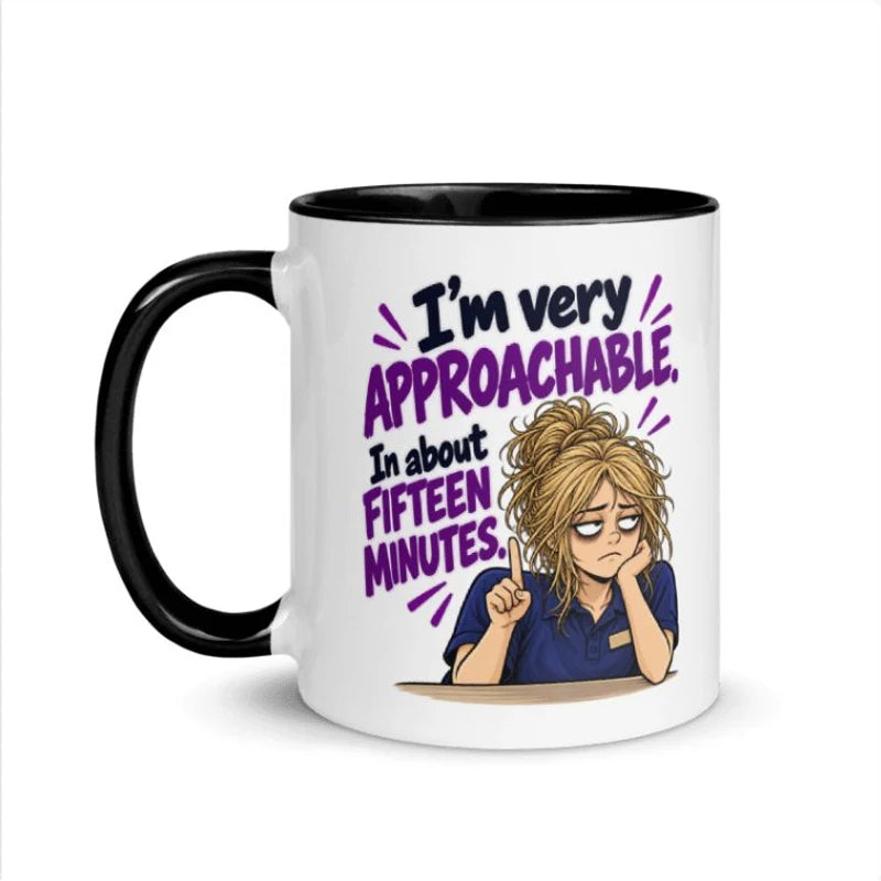 Approachable in Fifteen Mug