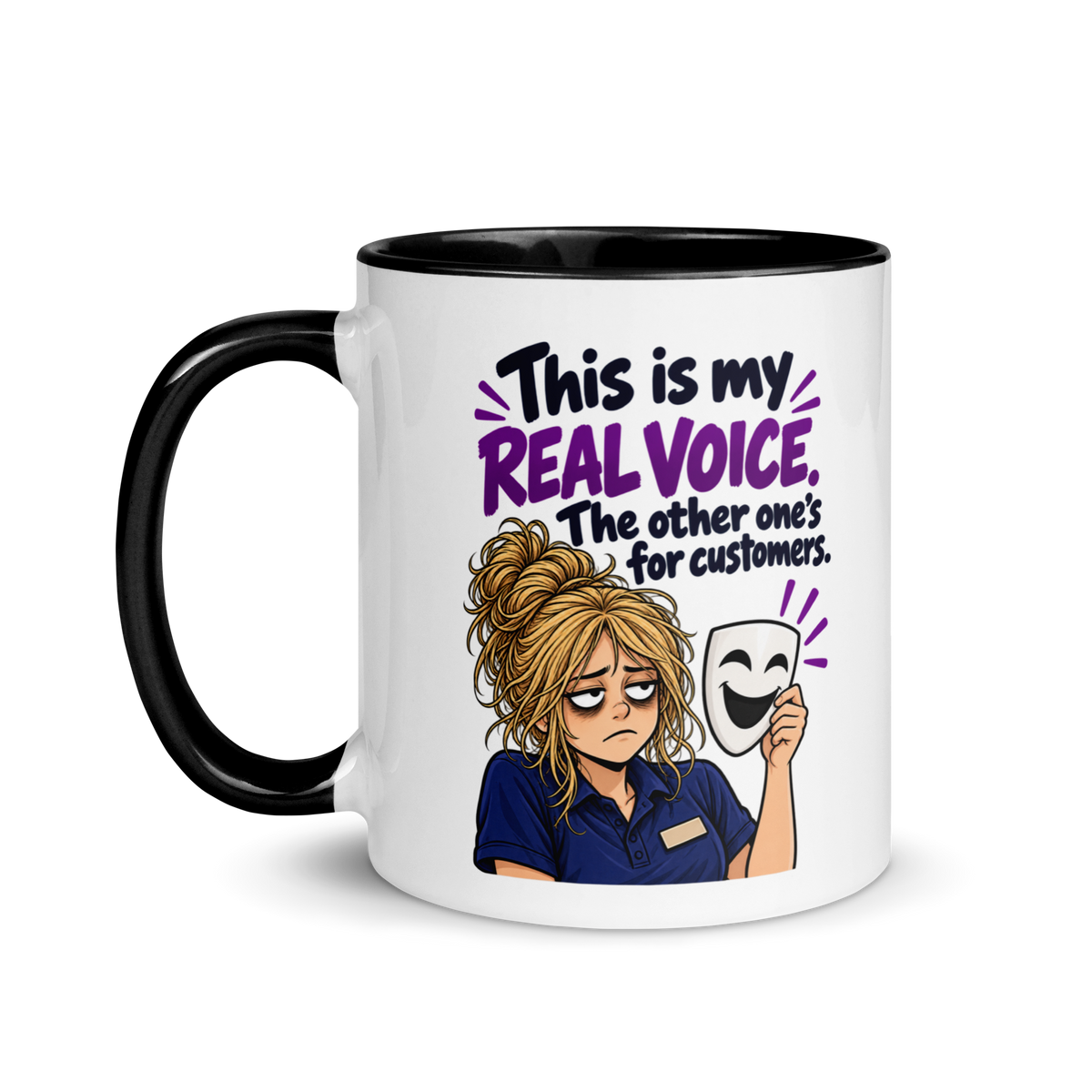 This Is My Real Voice Mug